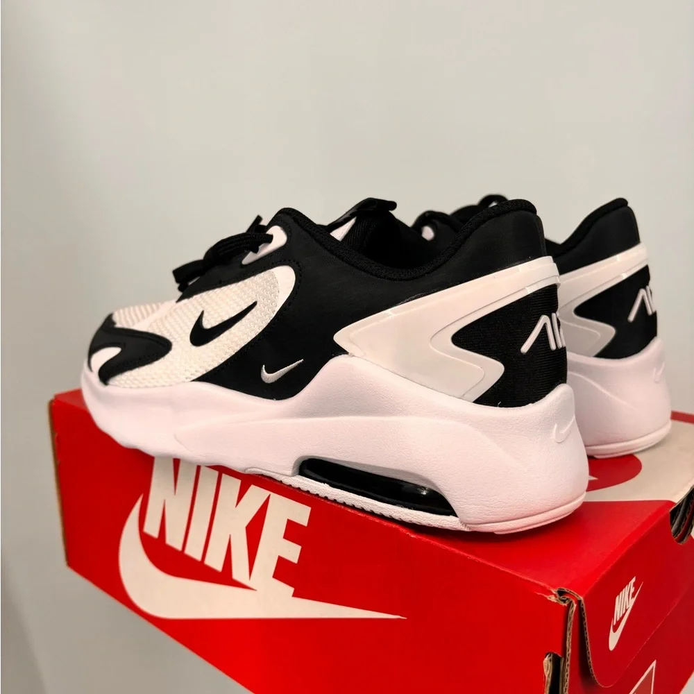Nike Air Max Boly White Black Womens Size 9.5 - Picture 6 of 6